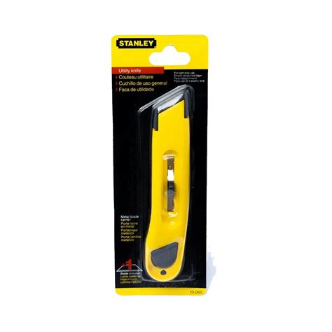 Cuchilla Retractil Plastica Stanley 10 065LA ElBaratillo