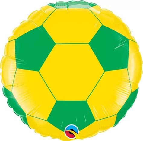 Bexiga Balão Metalizado Bola Do Brasil 18 Pol 46cm Qualatex MercadoLivre