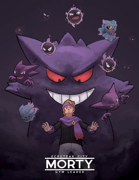 Morty Johto Gym Leaders By Britandbran Deviantart On Deviantart