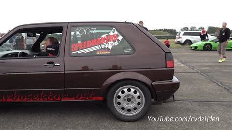 Video Vw Golf Mit Ber Ps Von Turbosektor Ost