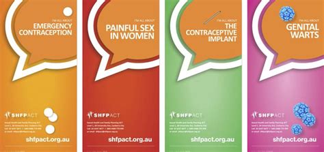 Sexual Health Information Brochures