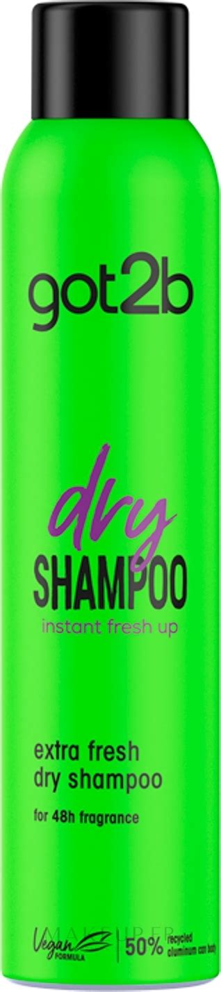 Schwarzkopf Got B Fresh It Up Extra Fresh Dry Shampoo Shampooing Sec