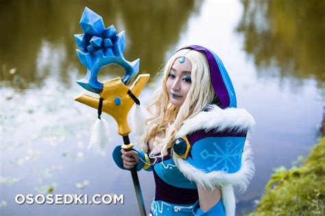 Dota Crystal Maiden Set Arcana Naked Cosplay Asian Photos