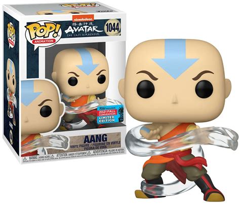 Funko Pop Aang Avatar The Last Airbender 2021 Fall Outono Limited Edition 1044 Funko