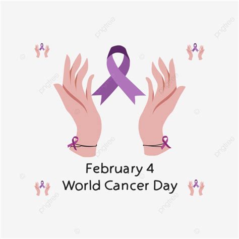 World Cancer Day Vector World Cancer Day Cancer Cancer Day Png And