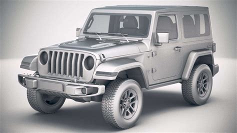 Jeep Wrangler Rubicon Softtop D Model By Squir