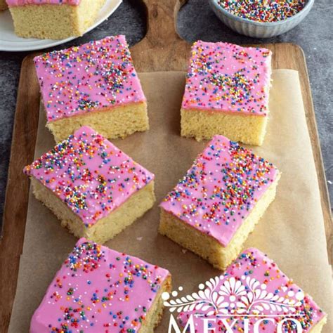 Cortadillo Mexican Pink Cake Mexico In My Kitchen