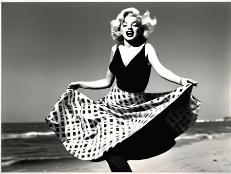 Marilyn Monroe Pop Art Iconic Skirt In The Wind Muse Ai