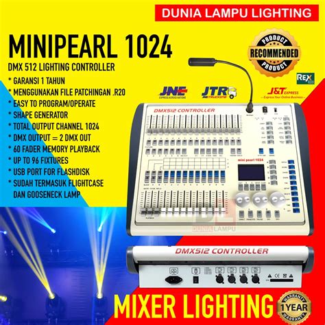 Jual Murah Mixer Lighting Minipearl Mini Pearl Dmx Controller