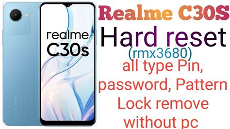 Realme C S Rmx Android Hard Reset All Type Pin Password