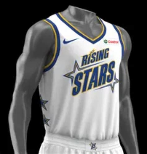 Maillot Blanc NBA Rising Stars 2024 2025