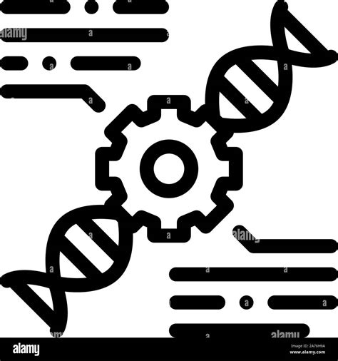 Blood Dna Biohacking Icon Vector Illustration Stock Vector Image Art