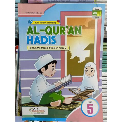 Jual Buku Teks Pendamping Alquran Dan Hadis Mi Kelas Kma