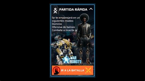 War Robots Partidas Rapidas Solo PC YouTube