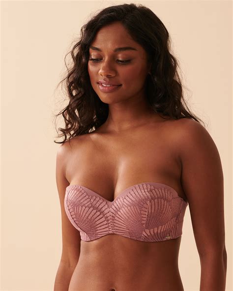 Lightly Lined Memory Foam Strapless Bra