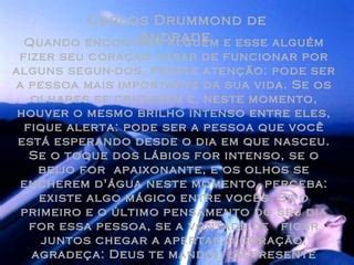 Carlos Drummond De Andrade PPT