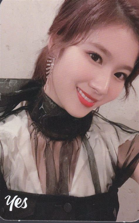 Scan Twice Yes Or Yes Photocard Sana Of