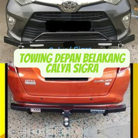 Towing Bar Arb Tanduk Besi Depan Belakang Calya Sigra Lazada Indonesia