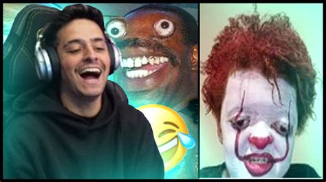 CORINGA REAGINDO AOS MELHORES MEMES TENTE NÃO RIR YouTube