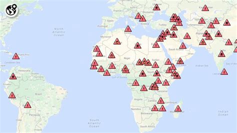 El Mapa De Los Conflictos Del Mundo