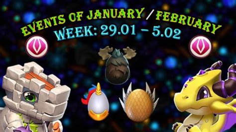 Week January February How To Breed Big Bean Dragon Ancient