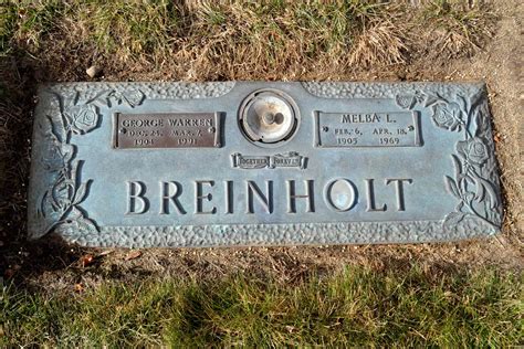 George Warren Breinholt M Morial Find A Grave