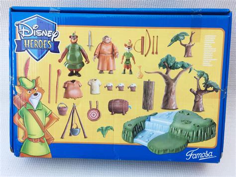 Disney Heroes Famosa Robin Hood Toys Play Sets Little John Friar Tuck Wolf Hippo 1945570073