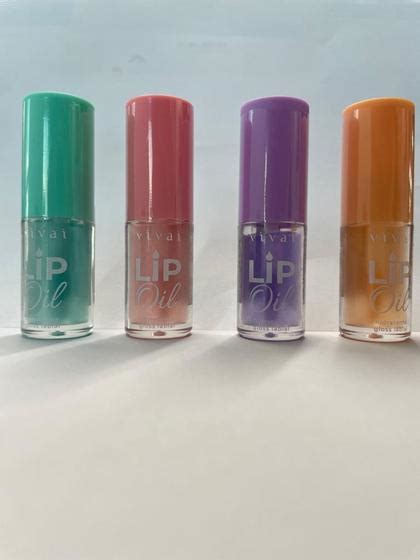 Lip Oil Gloss Hidratante Labial Vivai 5ml Gloss E Brilho Labial