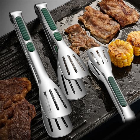 Fleisch Werkzeug Zubeh R Edelstahl Grill Zange K Che Kochen Zange Ebay