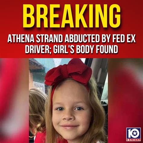 KWTX News 10 On Twitter BREAKING The Body Of Missing Texas Girl