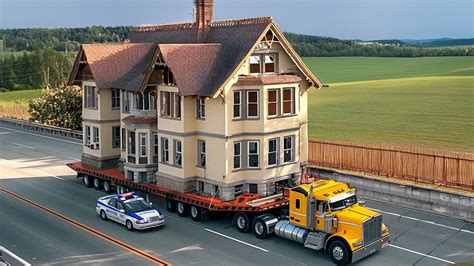 Extreme Dangerous Transport Skill Operations Oversize Truck Biggest