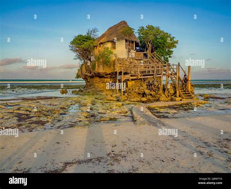 Michamvi Tanzania Feb 2021 Famous The Rock Restaurant Built On