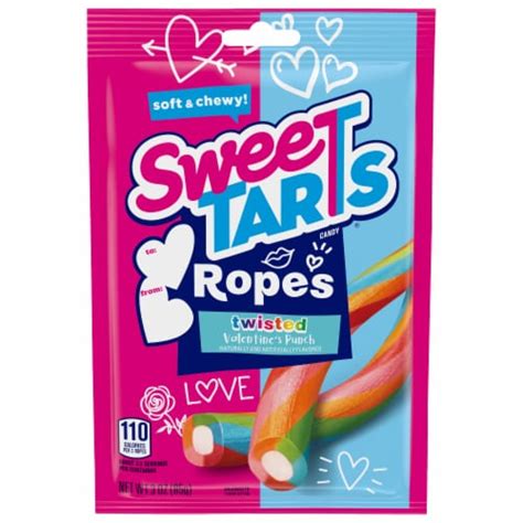 Sweetarts® Soft And Chewy Valentine Ropes Candy 3 Oz Fred Meyer