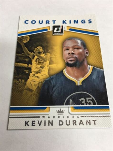 Panini Donruss Kevin Durant Court Kings Ebay