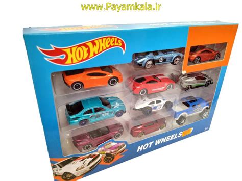 ماشین اسباب بازی ست عددی هات ویلز HOT WHEELS پیام کالا فروشنده اسباب بازی
