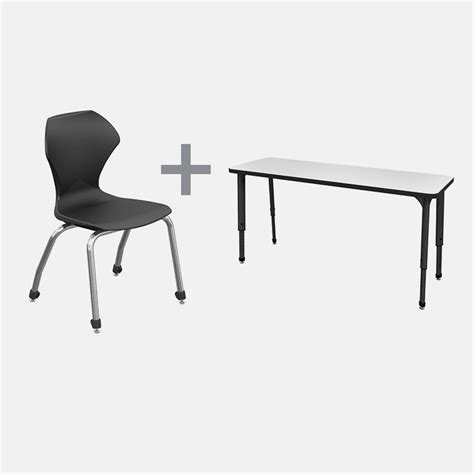 Zoifun 2024 School Table With Manual Hand Lifting Zoifun
