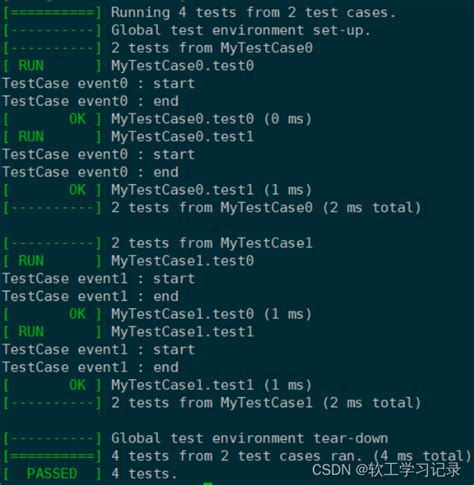 ros2学习记录3gtest下载及常见用法 CSDN博客