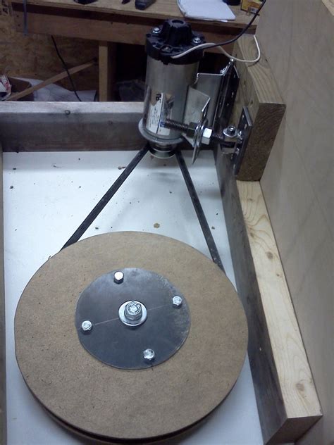 Diy Pottery Wheel Using Treadmill Motor 14 Steps With Pictures