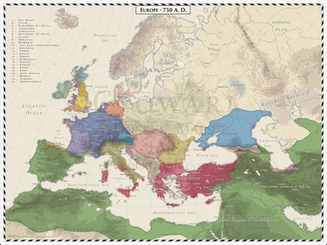 Europe 750 Ad By Cyowari On Deviantart