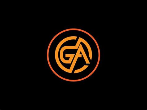 Premium Vector Ga Logo Design