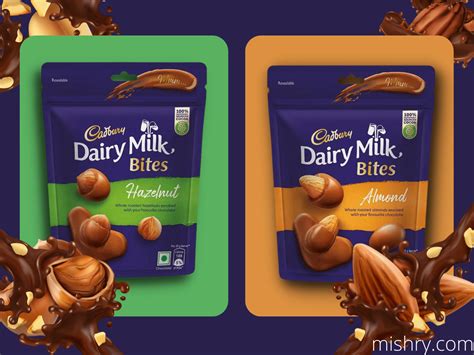 Cadbury Dairy Milk Bites Review Almond Hazelnut 2022