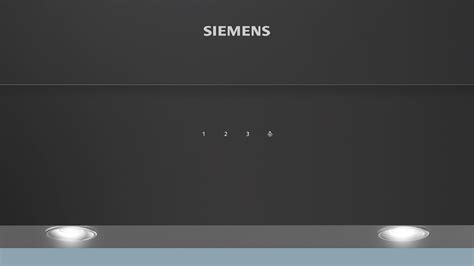 Siemens Lc Ka T Iq Duvar Tipi Davlumbaz Cm Siyah Cam