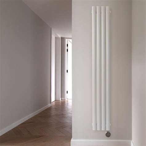 Ecostrad Allora IQ WiFi Vertical Designer Electric Radiator White