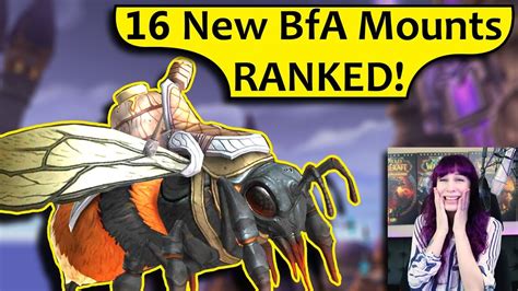 16 Bfa Mounts Ranked Datamined Battle For Azeroth Alpha Mount