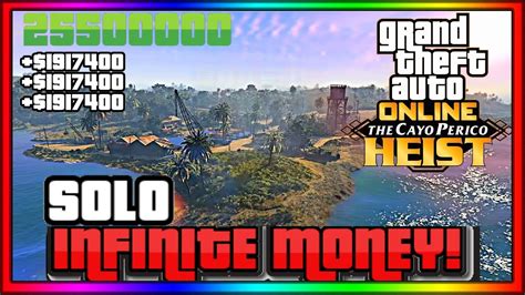 Gta Online Unlimited Money Glitch Cayo Perico Pc Ps Xbox