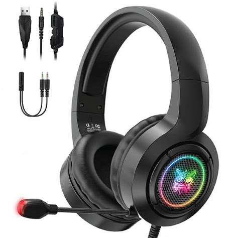 Słuchawki Gamingowe Onikuma X1 Rgb Usb Black Onikuma Gry i