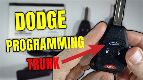 Step By Step Replace Dodge Dakota Key Fob 2007 2009 Youtube