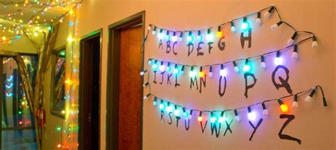 Diy Stranger Things Alphabet Wall Leds Woodland Stranger Things