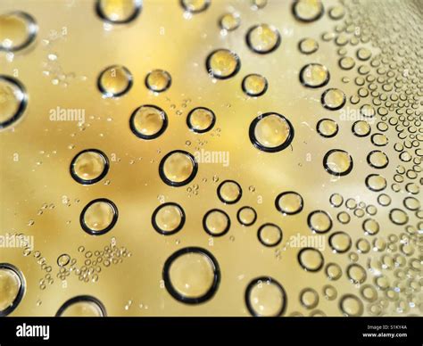 Macro of water drops Stock Photo - Alamy