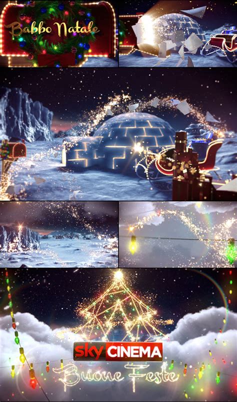 Sky Cinema – Christmas ident :: Behance